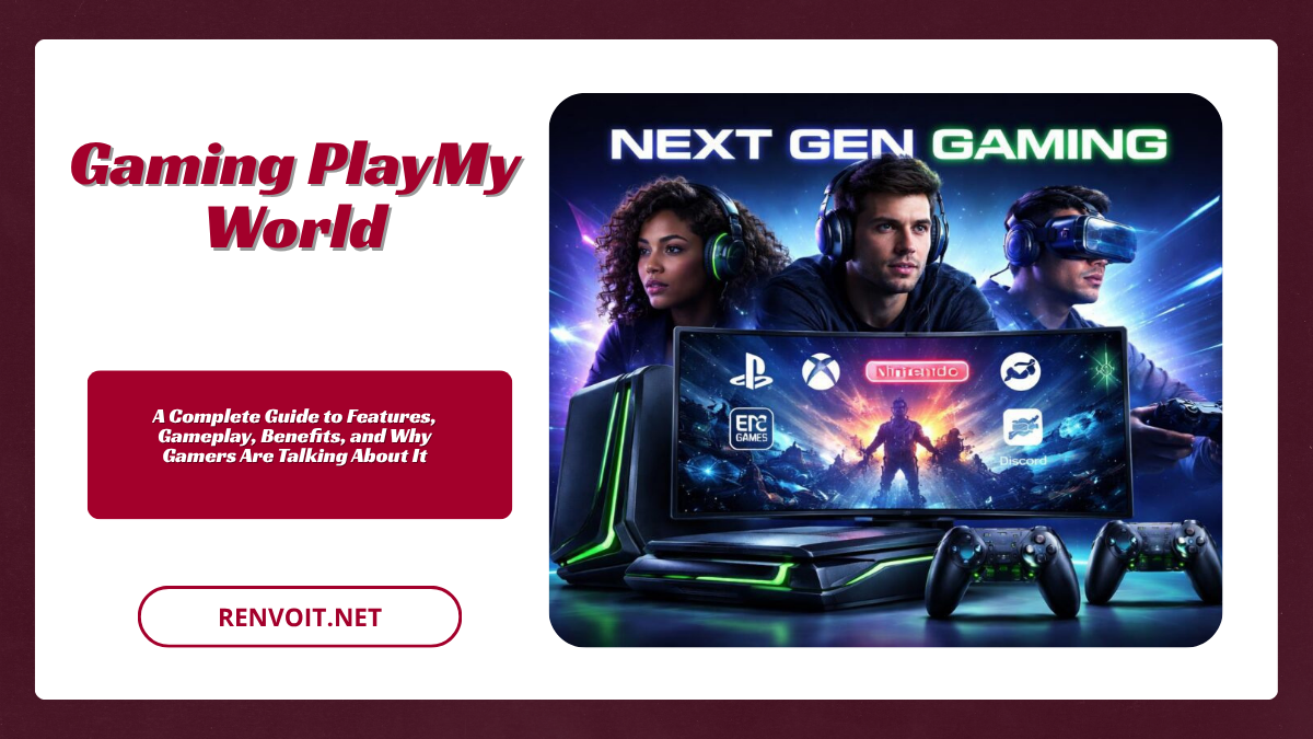 Gaming PlayMyWorld A Complete Guide to Features, Gameplay, Benefits, and Why Gamers Are Talking About It