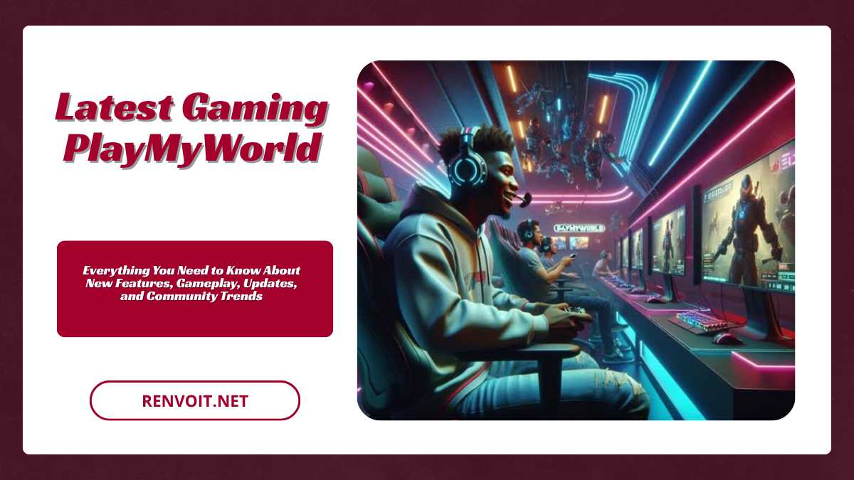 Latest Gaming PlayMyWorld Everything You Need to Know About New Features, Gameplay, Updates, and Community Trends