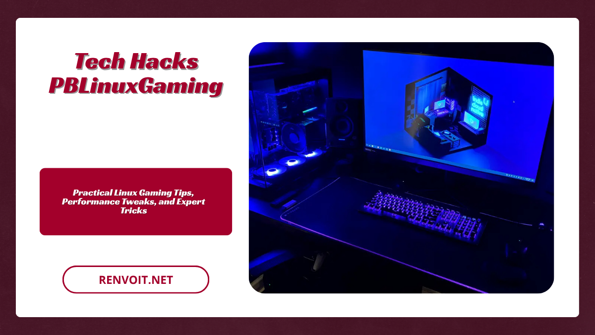 Tech Hacks PBLinuxGaming Practical Linux Gaming Tips, Performance Tweaks, and Expert Tricks